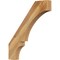 Ekena Millwork 4"W x 30"D x 34"H Balboa Rough Sawn Knee Brace, Western Red Cedar BRC04X30X34BOA00RWR - alternate 1